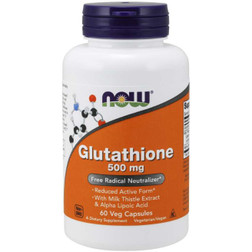 Now Foods Glutathione 500mg 60vc