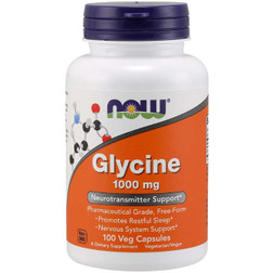 Now Foods Glycine 1000mg 100vc