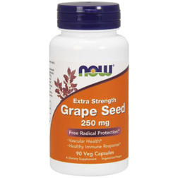 Now Foods Grape Seed Extra Strength 250mg 90vc