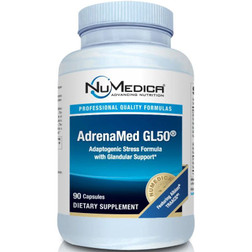 NuMedica AdrenaMed GL50 90c front label