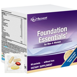 NuMedica Foundation Essentials for Men+Women front label