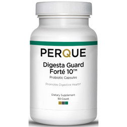 Perque Digesta Guard Forte 10 50c front label