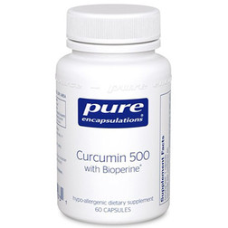 Pure Encapsulations Curcumin 500 with Bioperine 60c