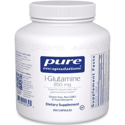 Pure Encapsulations l-Glutamine 850mg 250c