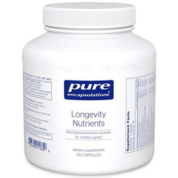 Pure Encapsulations Longevity Nutrients 120c