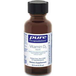 Pure Encapsulations Vitamin D3 liquid 0.75oz