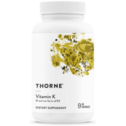 Thorne Vitamin K (formerly 3-K Complete) 60c
