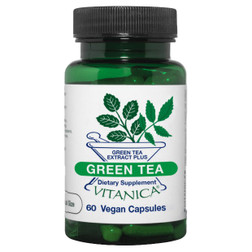 Vitanica Green Tea 60vc front label