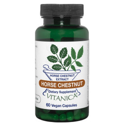 Vitanica Horse Chestnut 60 vegan capsules front label