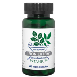Vitanica Iron Extra 60 vegan capsules front label