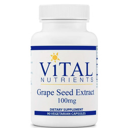 Vital Nutrients Grape Seed Extract 100mg 90c