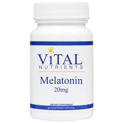 Vital Nutrients Melatonin 20mg 60vc