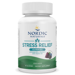 Nordic Naturals Stress Relief Gummies 40 count front label