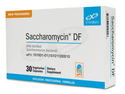 Xymogen Saccharomycin DF 30vc front label