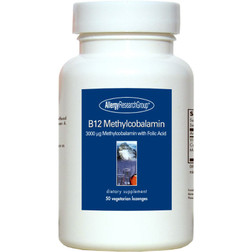 Allergy Research Group B12 Methylcobalamin 3,000 mcg 50vc Lozenges