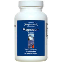 Allergy Research Group Magnesium Citrate 180vc