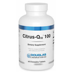 Douglas Laboratories Citrus-Q10 100 60 chewable tablets front label