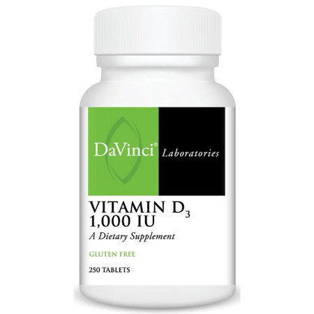 DaVinci Laboratories Vitamin D3 1000 IU 250T