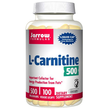 Jarrow Formulas L-Carnitine 500mg 100 veggie licaps