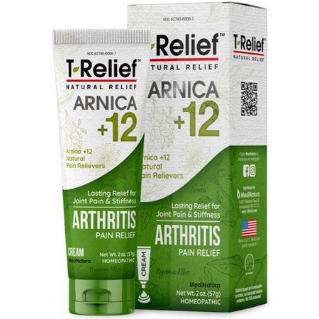 MediNatura T-Relief Arthritis Cream 2 oz.