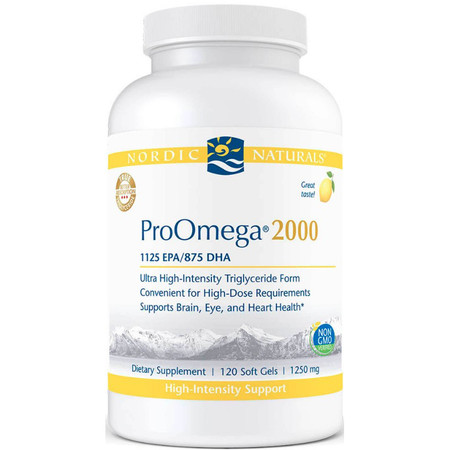 Nordic Naturals ProOmega 2000 Lemon 120sg