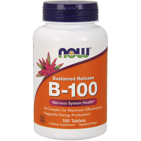 Now Foods B-100 Sustained Release 100t