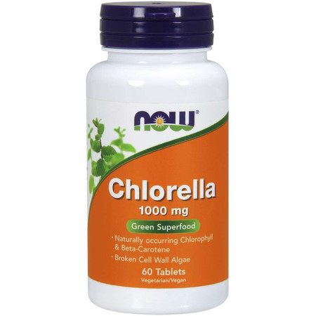 Now Foods Chlorella 1,000mg 60t