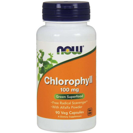 Now Foods Chlorophyll 100mg 90vc