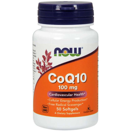 Now Foods CoQ10 100mg 50sg