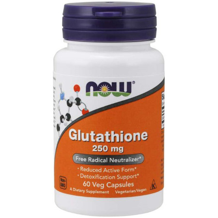 Now Foods Glutathione 250 mg 60vc