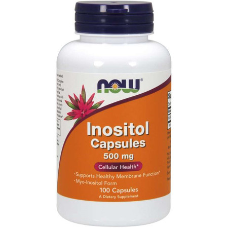 Now Foods Inositol 500mg 100vc
