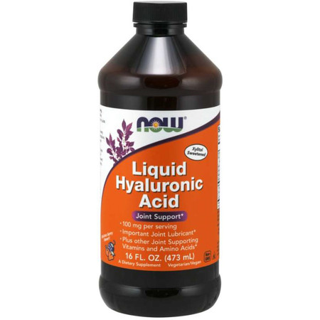 Now Foods Liquid Hyaluronic Acid 100mg 16oz.