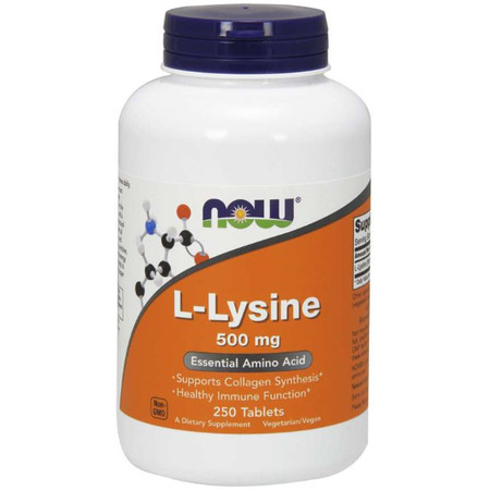 Now Foods L-Lysine 500mg 250T