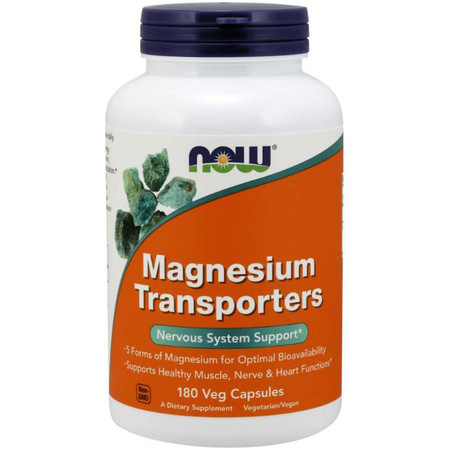 Now Foods Magnesium Transporters 180vc