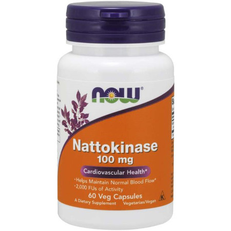 Now Foods Nattokinase 100mg 60vc