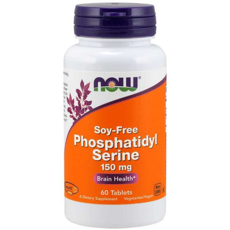 Now Foods Phosphatidyl Serine 150mg SOY-FREE 60t