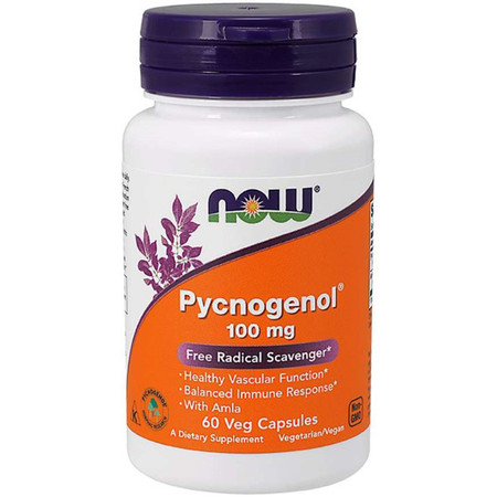 Now Foods Pycnogenol 100mg 60vc