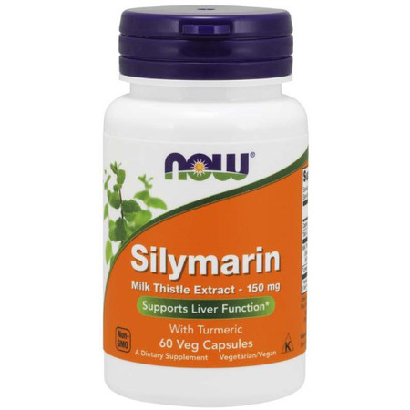 Now Foods Silymarin Milk Thistle 150mg 60vc