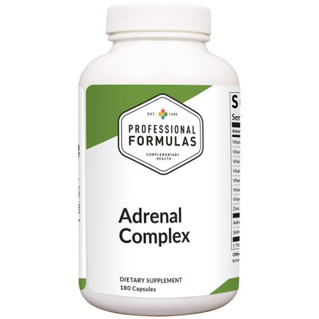 Professional Formulas Adrenal Complex 180c front label