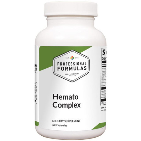 Professional Formulas Hemato Complex 60c