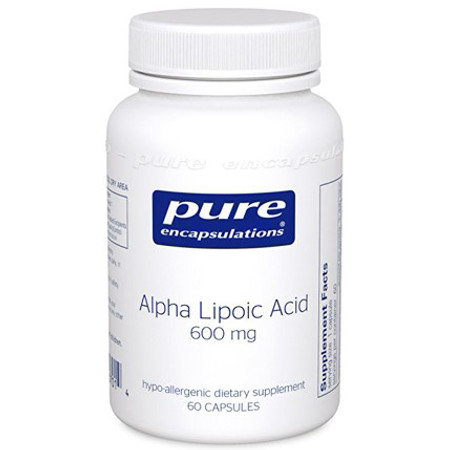 Pure Encapsulations Alpha Lipoic Acid 600mg 60c