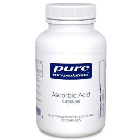 Pure Encapsulations Ascorbic Acid Capsules 90C