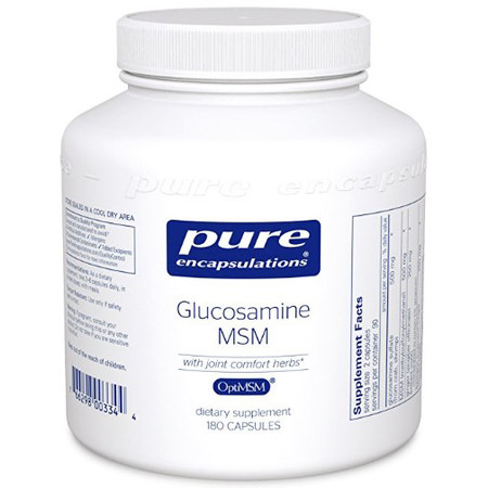 Pure Encapsulations Glucosamine MSM 180c