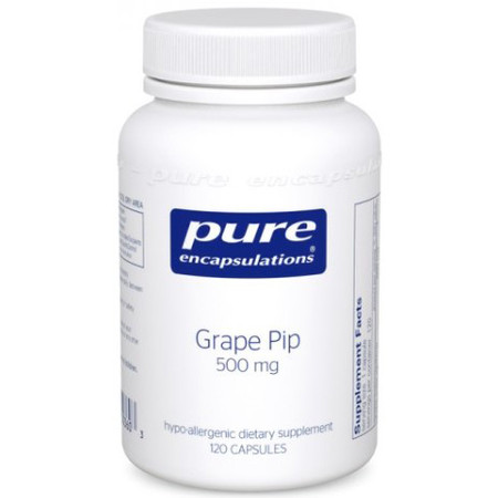 Pure Encapsulations Grape Pip 500mg 120c