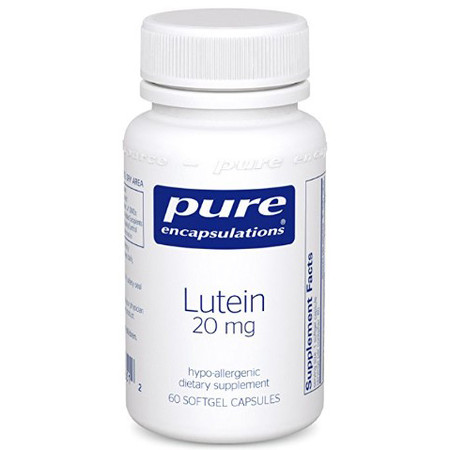 Pure Encapsulations Lutein 20mg 60sg