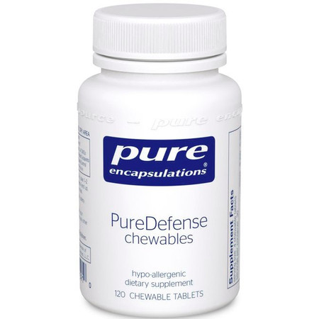 Pure Encapsulations PureDefense Chewables 120 chewable tablets