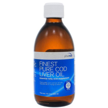 Pharmax Finest Pure Cod Liver Oil/Orange & Lemon 300ml