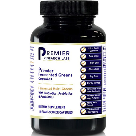 Premier Research Labs Premier Fermented Greens 150 plant source capsules