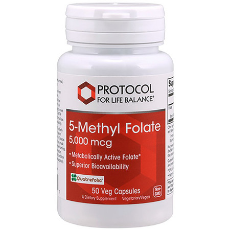 Protocol for Life Balance 5-Methyl Folate 5,000 mcg 50vc