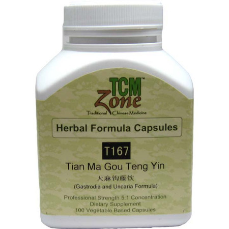 TCM Zone Tian Ma Gou Teng Yin T167C (Gastrodia and Uncaria Formula) 100c